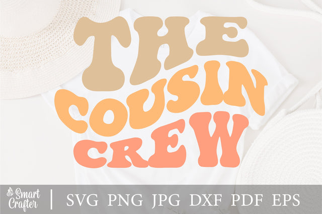 The Cousin Crew svg, Best Cousin svg, Cousin Quote svg, New To The Crew svg, The Crew svg, png, eps, File for Cricut, Cameo & Silhouette SVG Fauz 