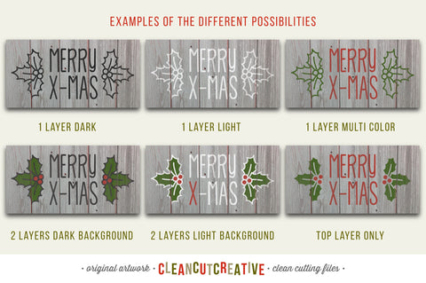 The Crafters Christmas Toolkit - 150 Christmas Elements SVG SVG CleanCutCreative 