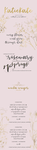 The Crafter's Font Bundle by Beck McCormick Font Beck McCormick 