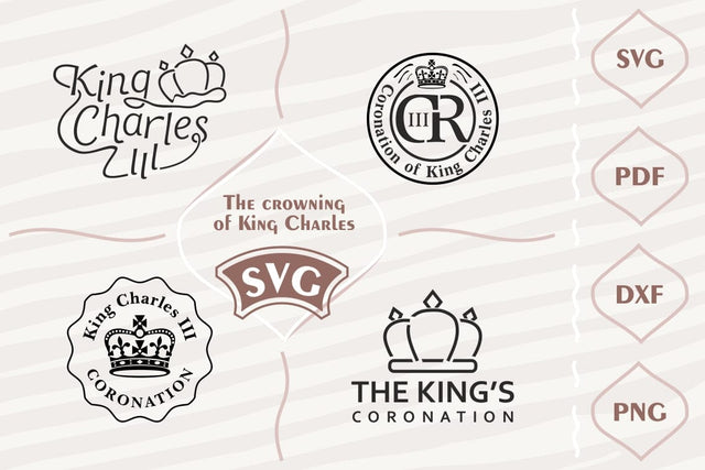 The Crowning of King Charles- SVG bundle SVG Digital Mojito 
