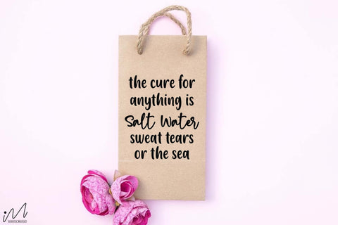 The cure for anything is salt water svg, Summer svg, Summer t shirt svg, Vacation Svg, Ocean Svg Svg, Beach Svg, Beach t shirt svg, Summer mug svg, Beach time svg, Summer vibes svg, Hello summer svg, Lake time SVG Isabella Machell 