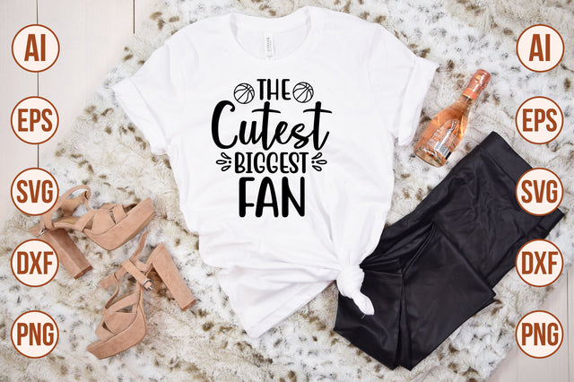 The Cutest Biggest Fan svg SVG shah alam 