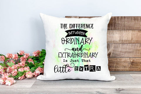 The Difference Between I Motivational Quotes Sublimation PNG Sublimation Happy Printables Club 