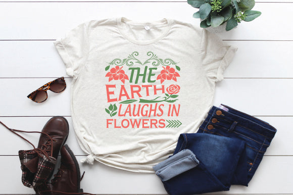 The earth iaughs in flower SVG thesvgfactory 