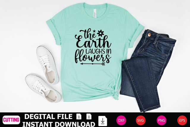 The Earth Laughs in Flowers SVG Shahin alam 
