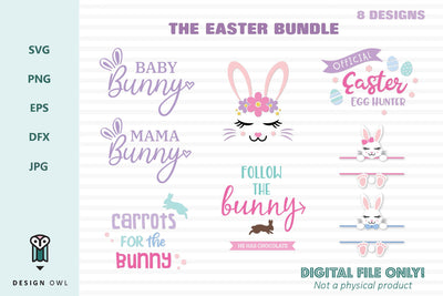 The Easter Bundle SVG Design Owl