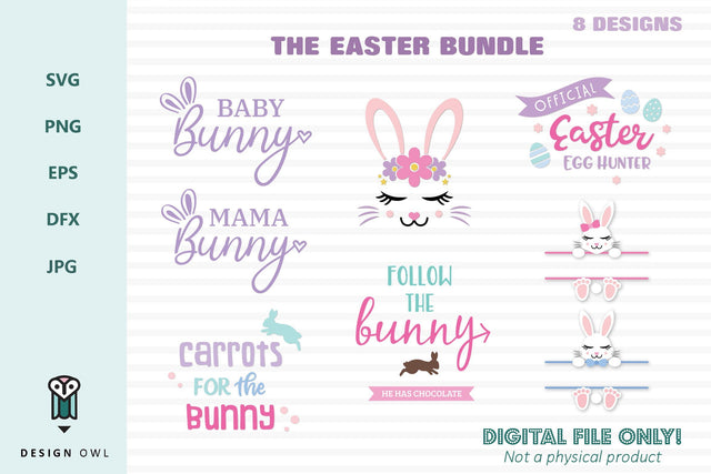 The Easter Bundle SVG Design Owl
