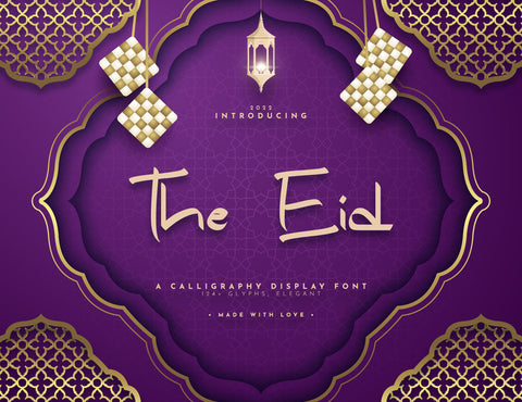 The Eid Display Font Font inferno.studio3 