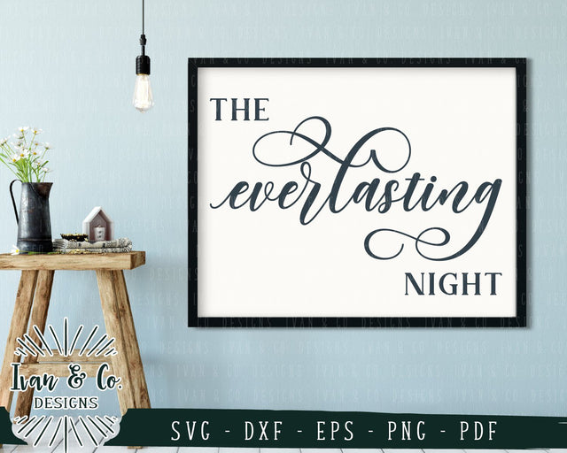The Everlasting Night SVG Files | Christmas | Holidays | Winter SVG (739832006) SVG Ivan & Co. Designs 