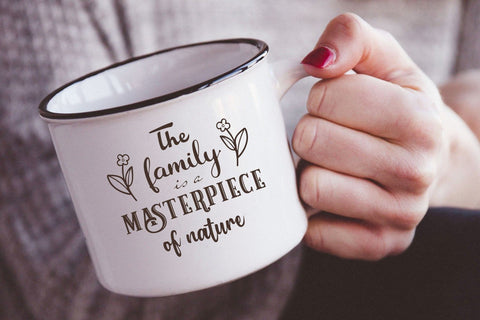 The family is a masterpiece of nature svg Family Quote SVG Zoya Miller 