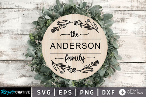 The family SVG Design SVG Regulrcrative 
