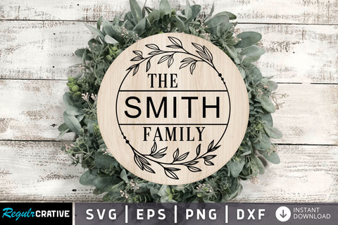 The family SVG Design SVG Regulrcrative 