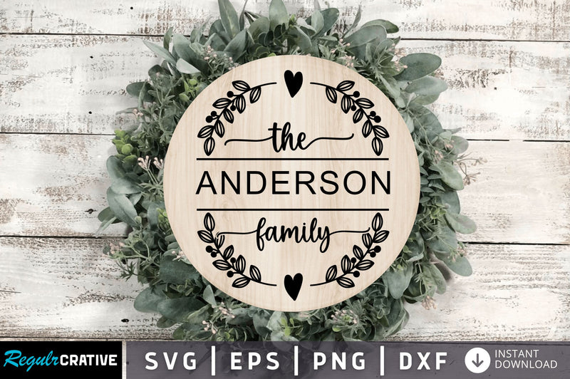 The family SVG Design SVG Regulrcrative 