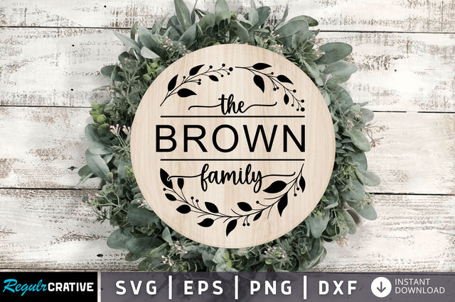 The family SVG Design SVG Regulrcrative 