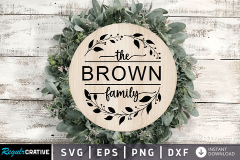 The family SVG Design SVG Regulrcrative 