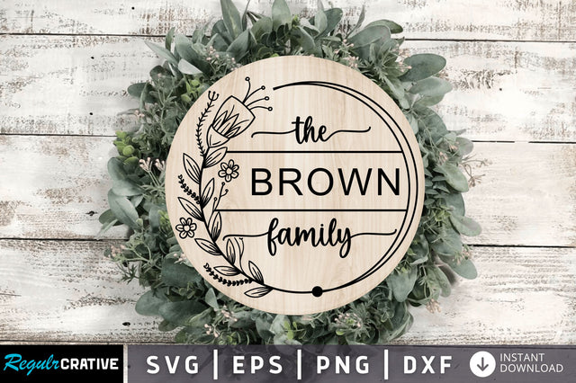 The family SVG Design SVG Regulrcrative 