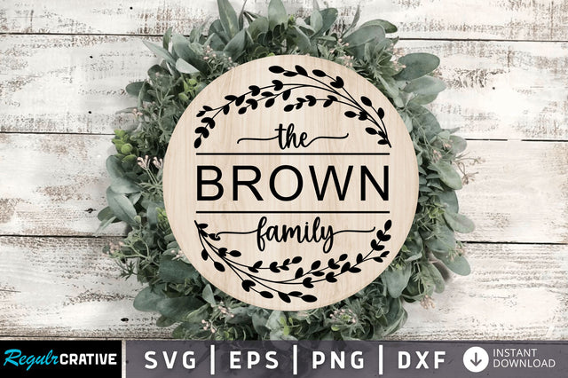 The family SVG Design SVG Regulrcrative 
