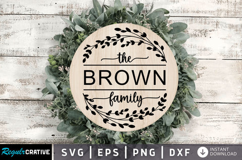 The family SVG Design SVG Regulrcrative 