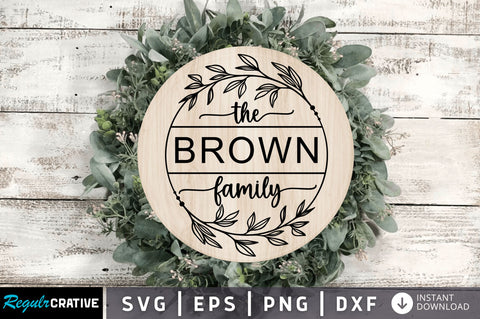 The family SVG Design SVG Regulrcrative 