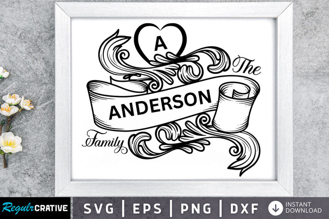 The family SVG SVG Regulrcrative 