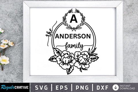 The family SVG SVG Regulrcrative 