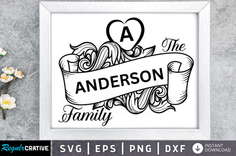 The family SVG SVG Regulrcrative 