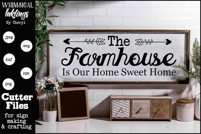 The Farmhouse Is SVG Whimsical Inklings 