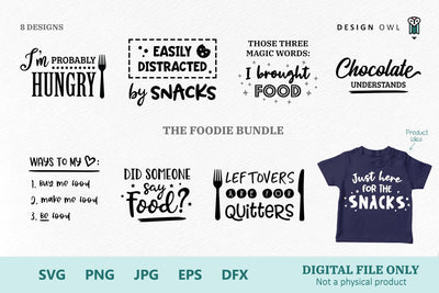 The Foodie Bundle - SVG files SVG Design Owl 