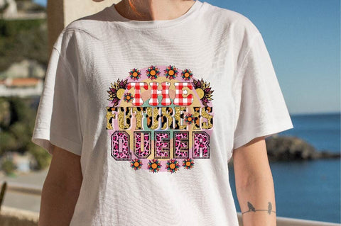 The Future is Queer Sublimation SVGArt 
