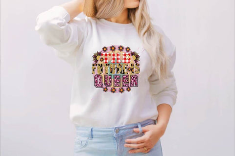 The Future is Queer Sublimation SVGArt 