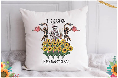 The Garden is My Happy Place Sublimation Sublimation Jagonath Roy 