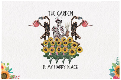 The Garden is My Happy Place Sublimation Sublimation Jagonath Roy 