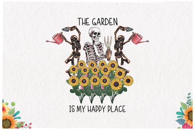 The Garden is My Happy Place Sublimation Sublimation Jagonath Roy 