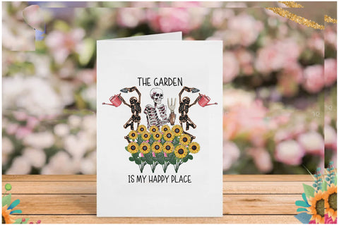 The Garden is My Happy Place Sublimation Sublimation Jagonath Roy 