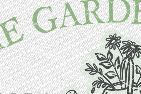 The Garden Shed SVG | Farmhouse Sign | DXF and more SVG Diva Watts Designs 