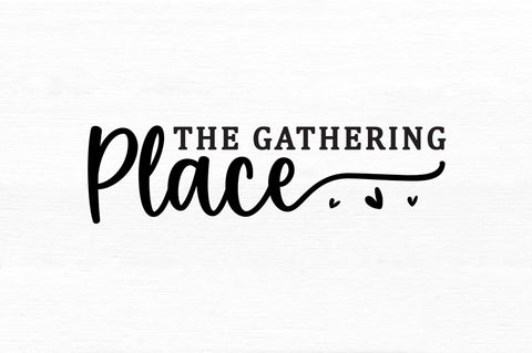 The gathering place SVG SVG Regulrcrative 