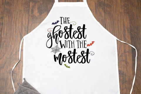 The Ghostest With The Mostest Halloween SVG SVG Pickled Thistle Creative 