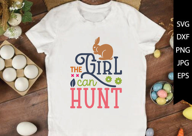 the girl can hunt SVG md faruk hossain 