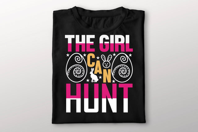 The Girl Can Hunt T-Shirt SVG MStudio 