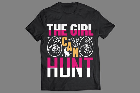 The Girl Can Hunt T-Shirt SVG MStudio 