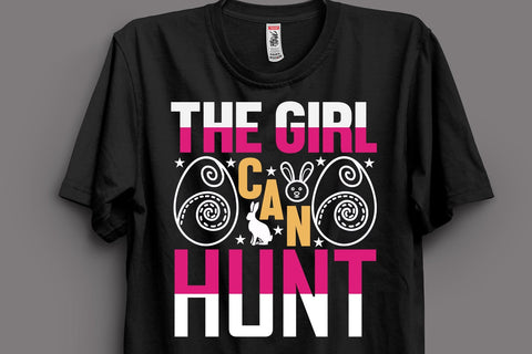The Girl Can Hunt T-Shirt SVG MStudio 