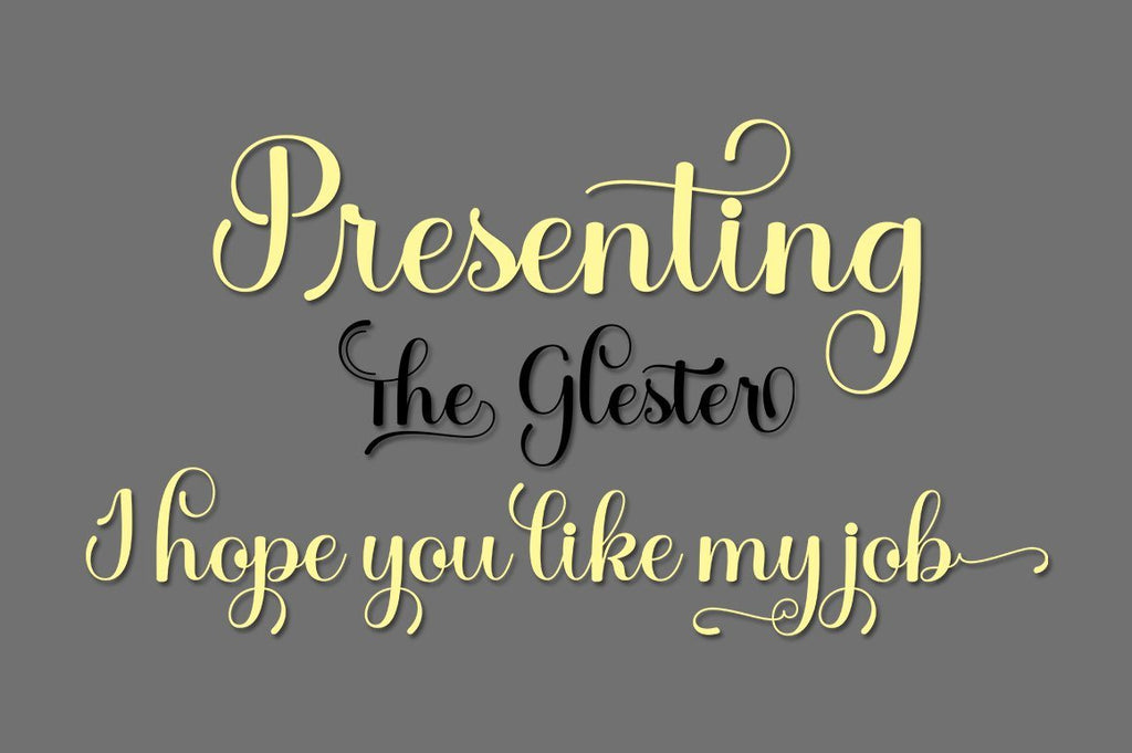 The Glester - So Fontsy