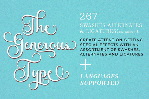 The Glisten Script Font Zane Studio55 