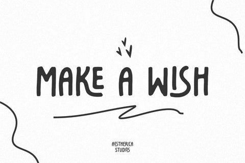 The Gloves Font Aestherica Studio 