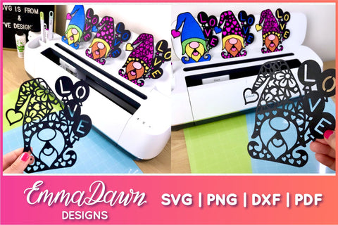 The Gnome Lovers SVG Bundle SVG Emma Dawn Designs 