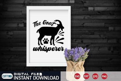 the goat whisperer SVG designer krishna 