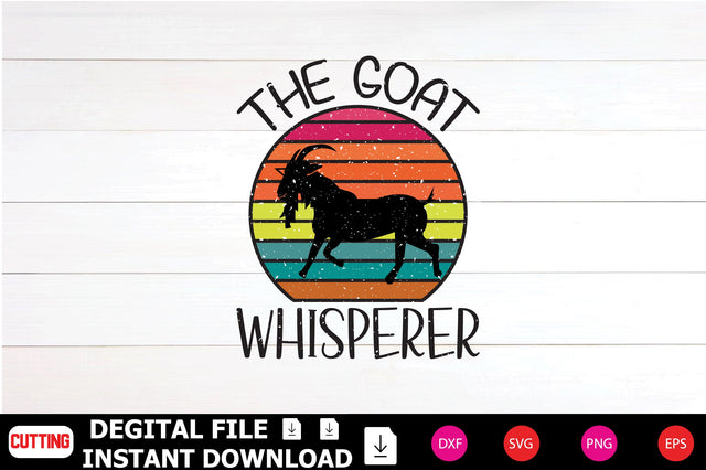 The Goat Whisperer SVG Shahin alam 
