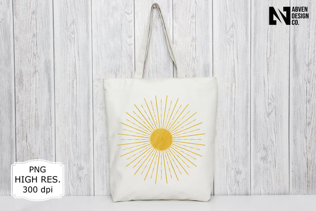 The Golden Sun PNG Sublimation Sublimation Abven Graphics 