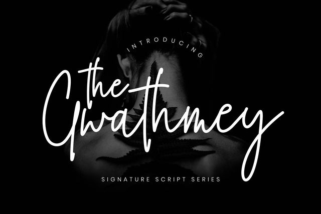 The Gwathmey Signature Script Font Creatype Studio 