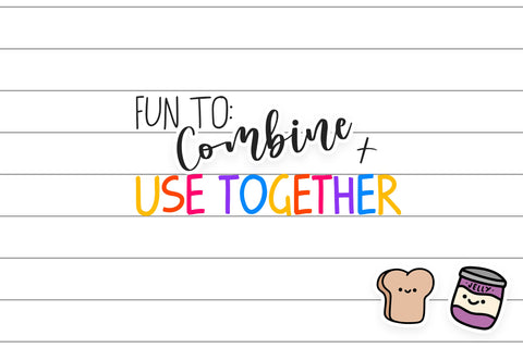 The Happy Journal Font Bundle (Font Bundles, Bundles, Cheap Fonts, Fonts) Font Jupiter Studio Fonts 